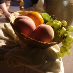 Bowl of fruit in "Heaven" - Mt Olympus